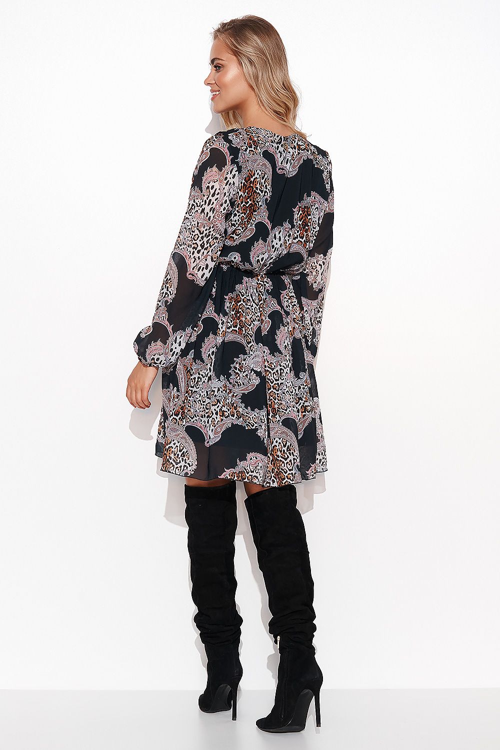 Robe de jour model 170089 Makadamia