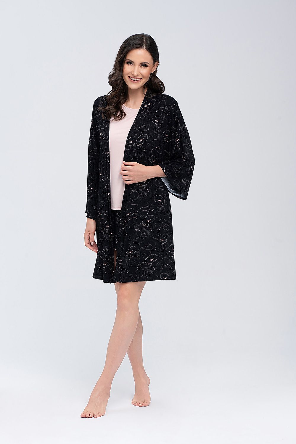 Peignoir model 170096 Babella