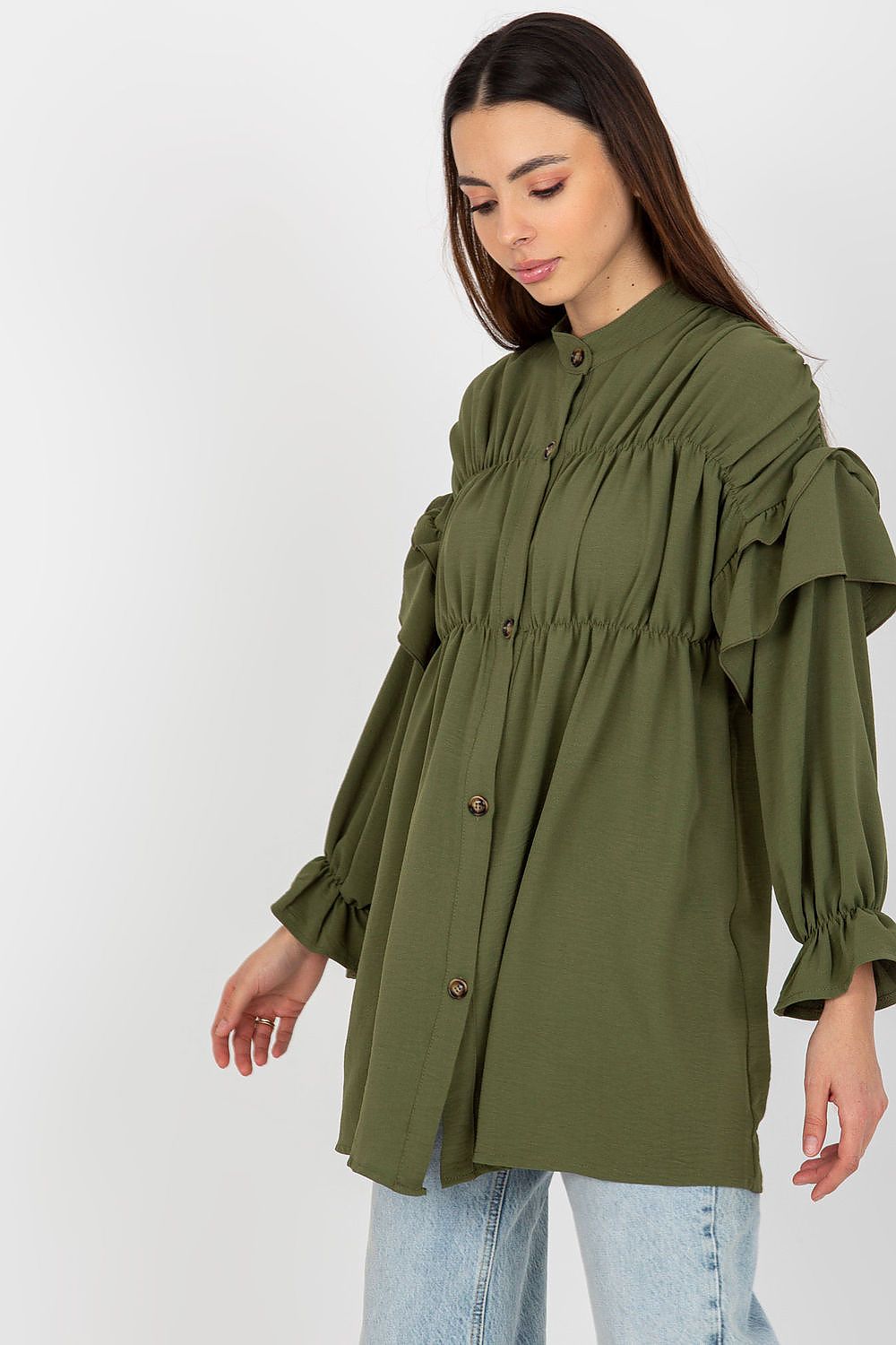 Chemise manche longue model 175460 Och Bella