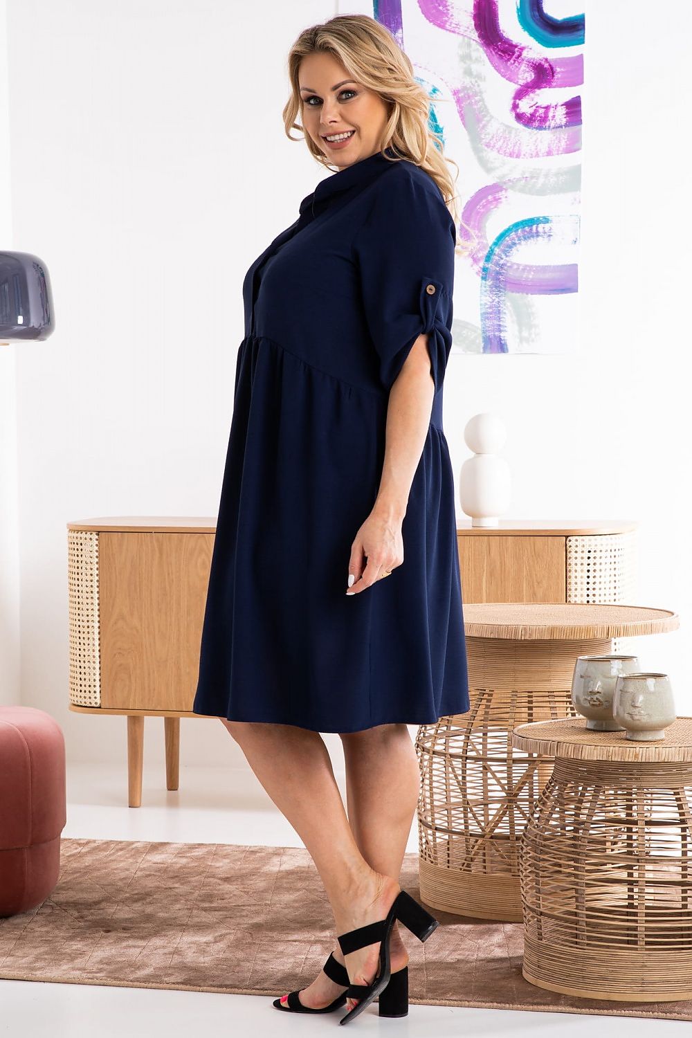 Plus size Robe model 182207 Karko