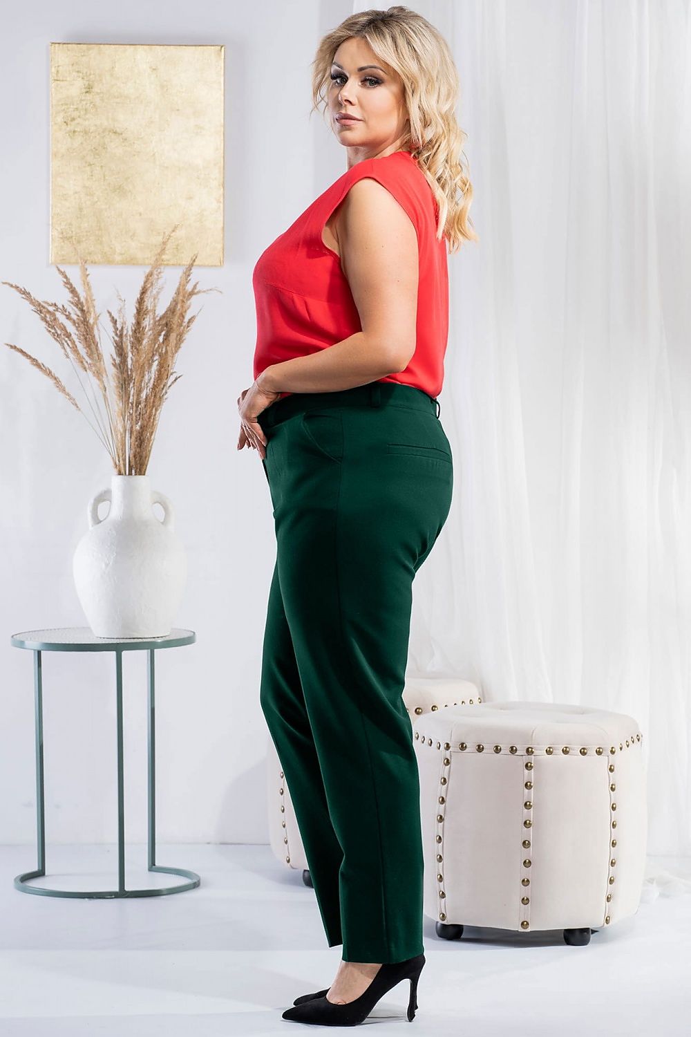 Pantalon taille plus model 184892 Karko