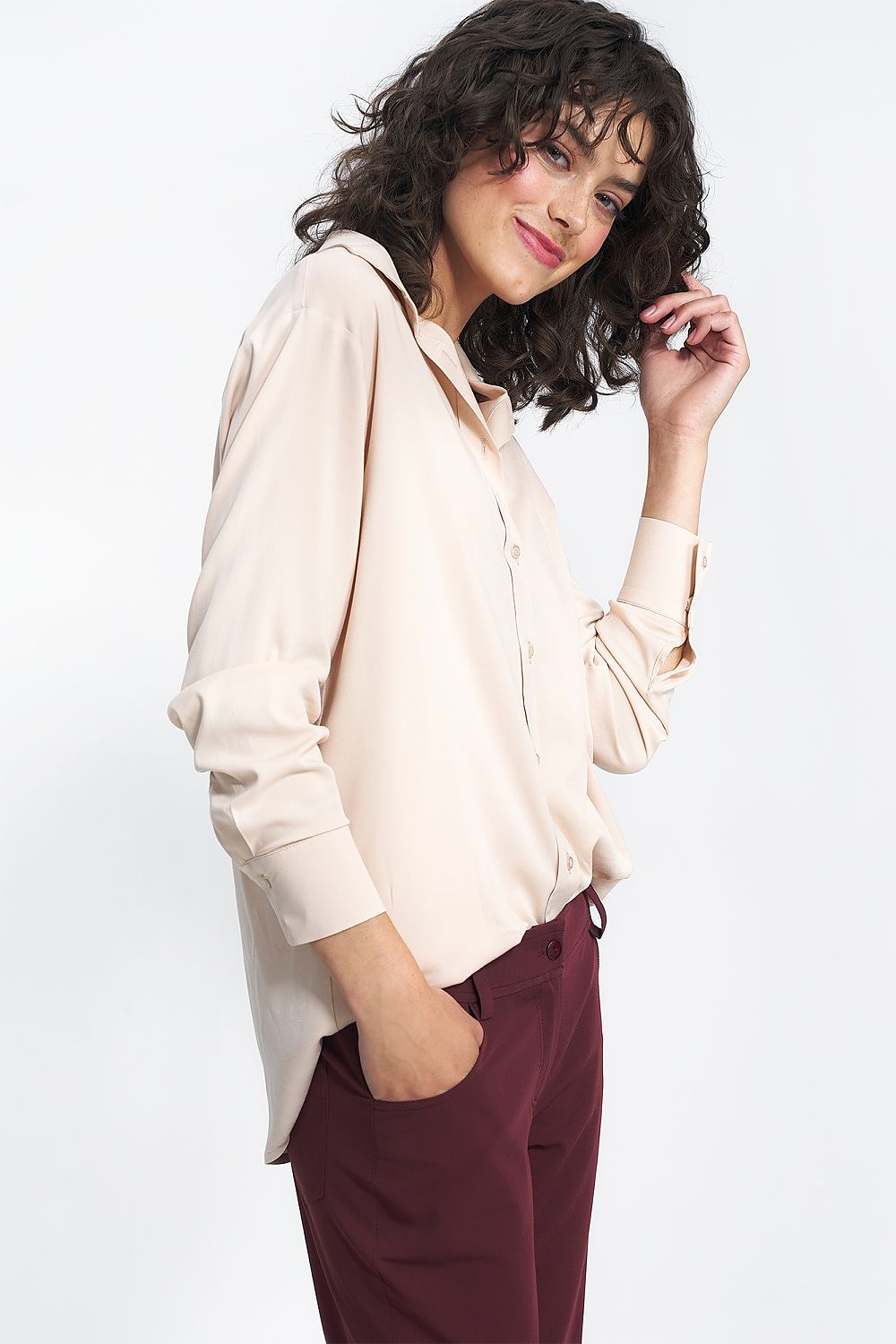 Chemise manche longue model 185201 Nife