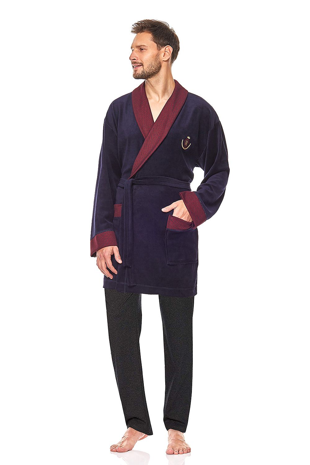 Peignoir homme model 186210 L&L collection