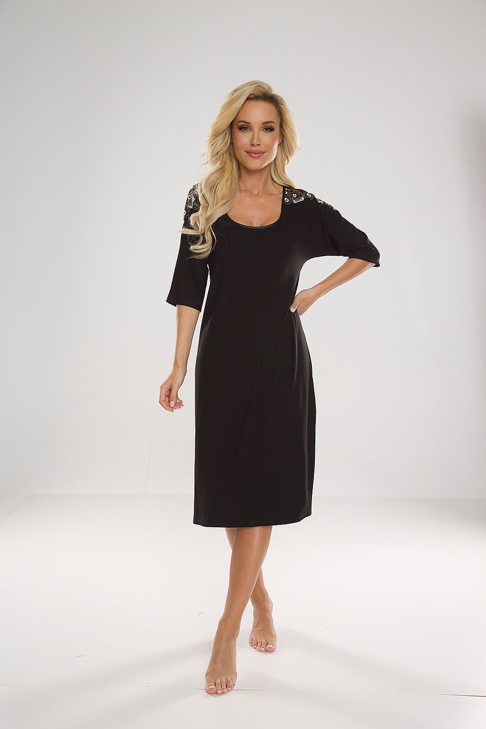 Chemise de nuit model 187111 De Lafense