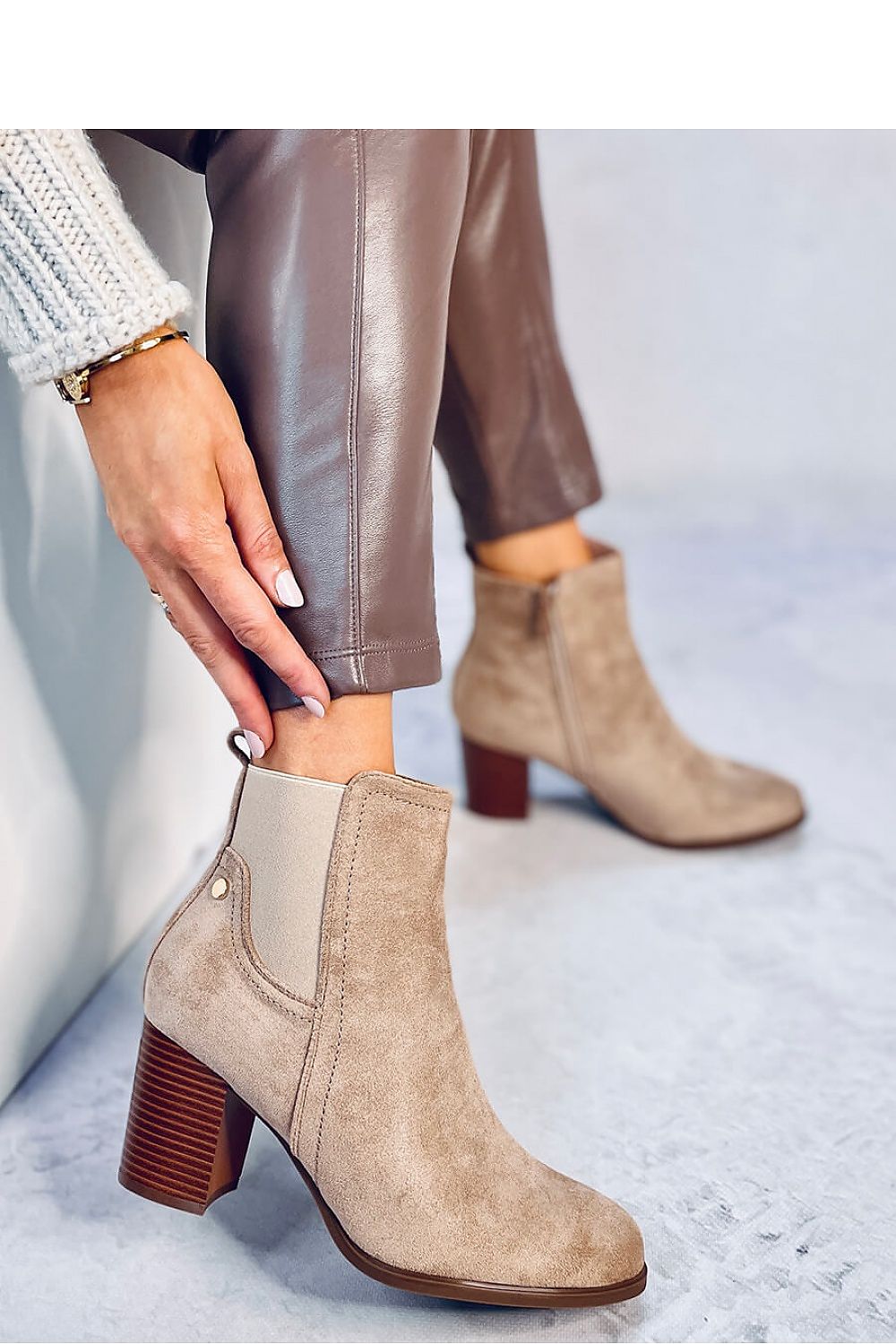 Bottes à talons model 188194 Inello