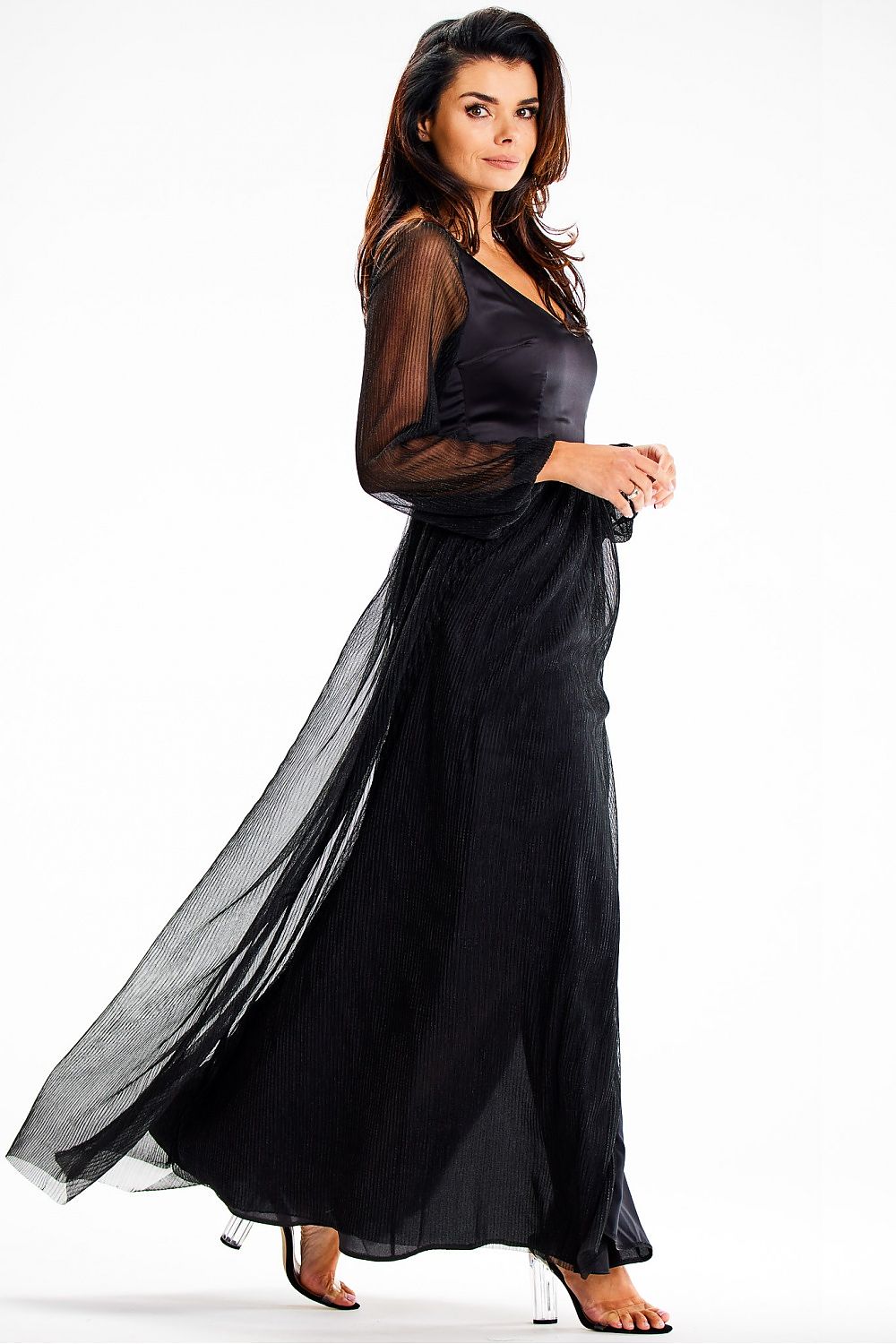 Robe longue model 189439 awama