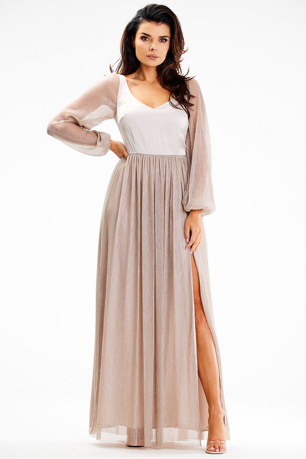Robe longue model 189440 awama
