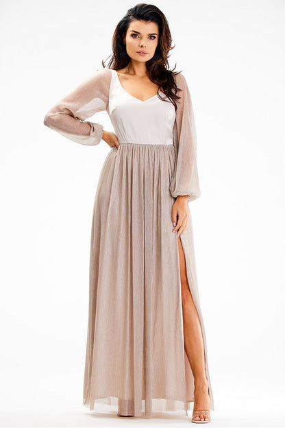 Robe longue model 189440 awama