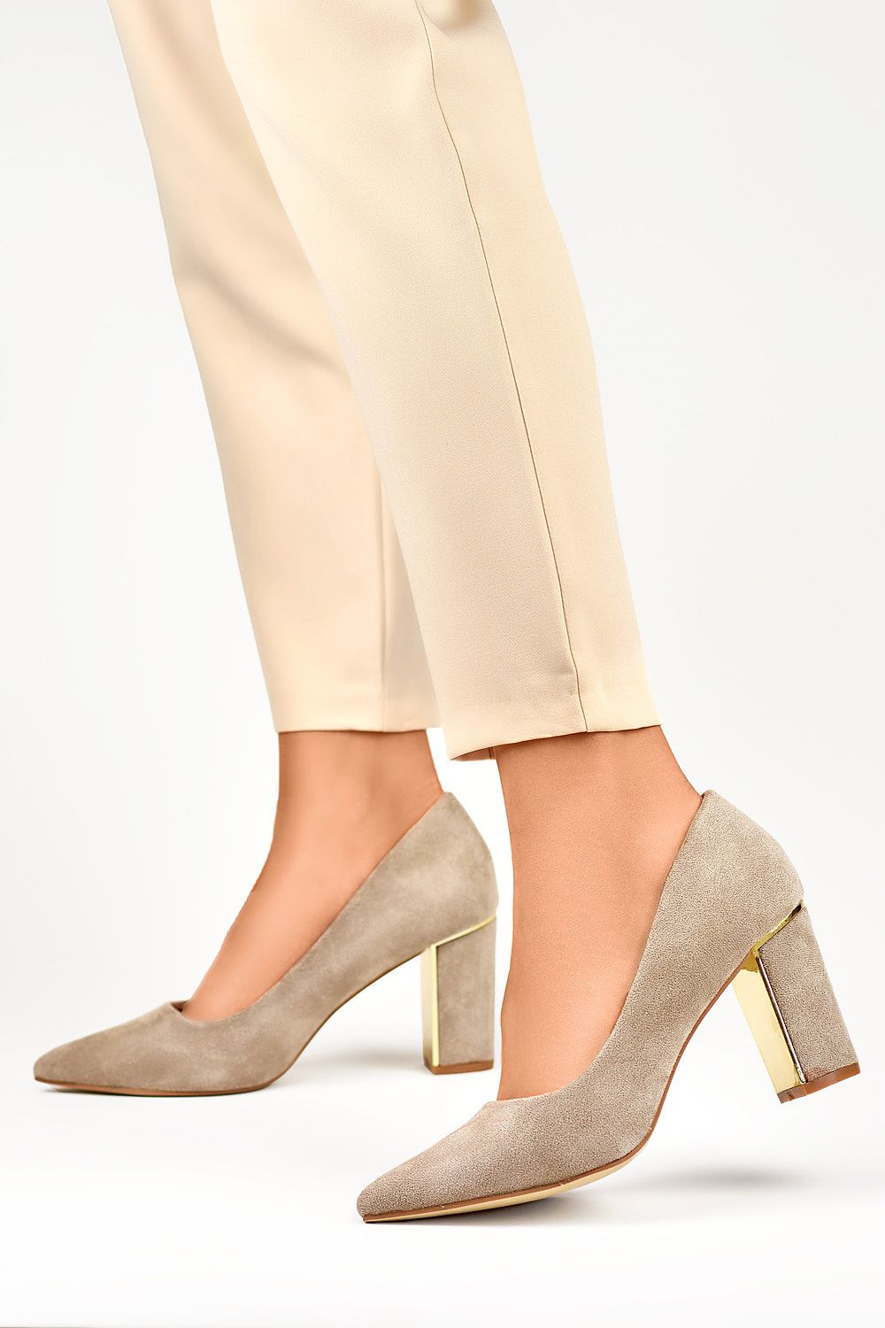 Escarpins talon large model 190049 PRIMO