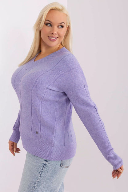Chandail plus size model 190054 Factory Price