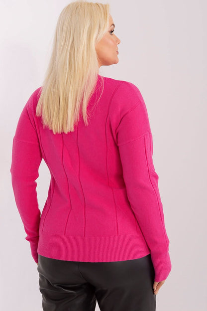 Chandail plus size model 190059 Factory Price