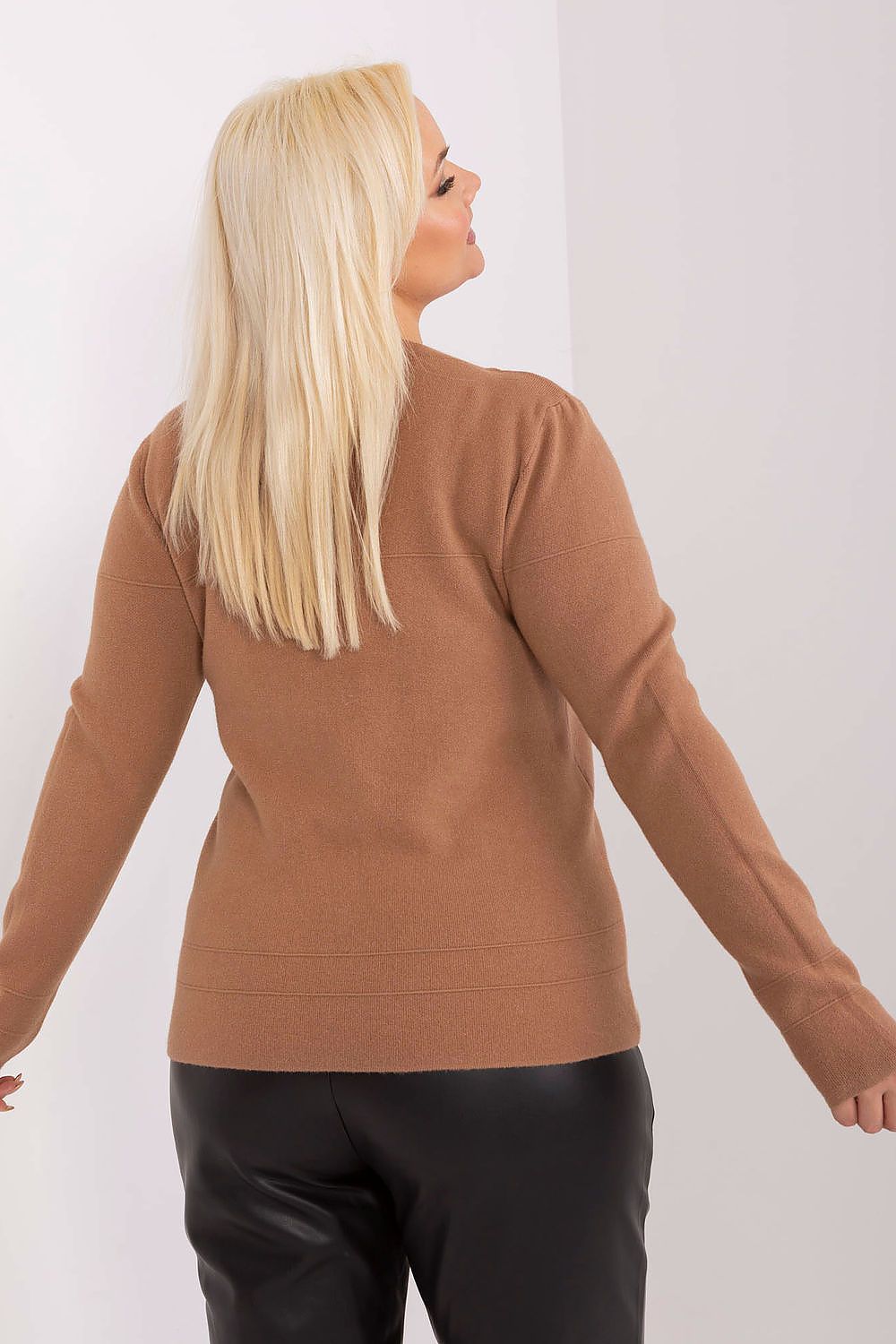 Chandail plus size model 190066 Factory Price