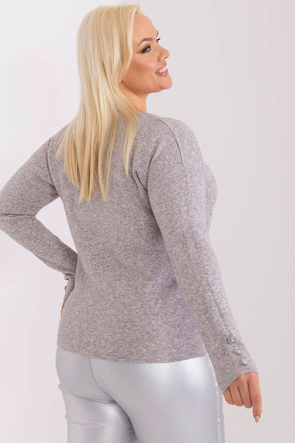 Chandail plus size model 190086 Factory Price