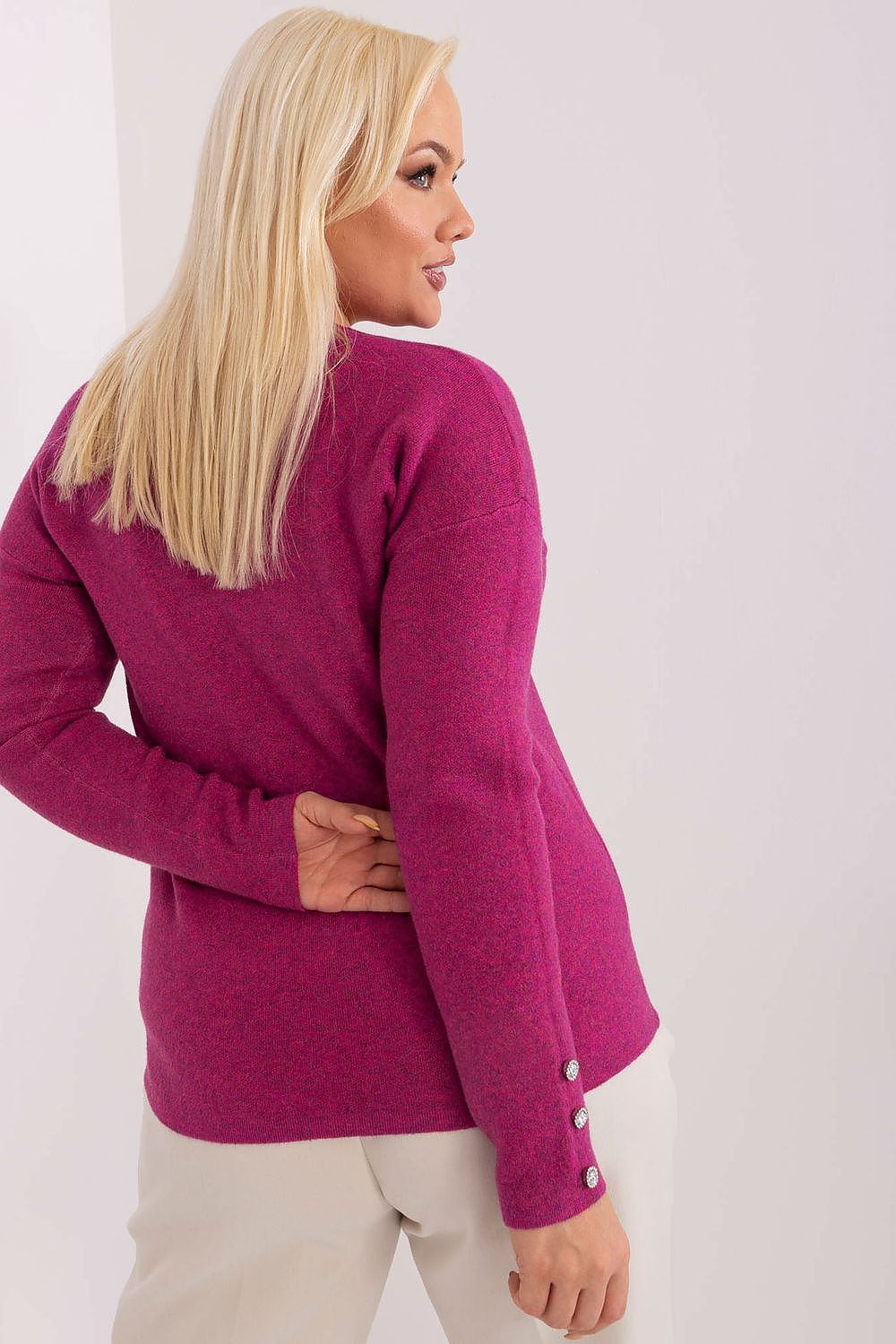 Chandail plus size model 190089 Factory Price