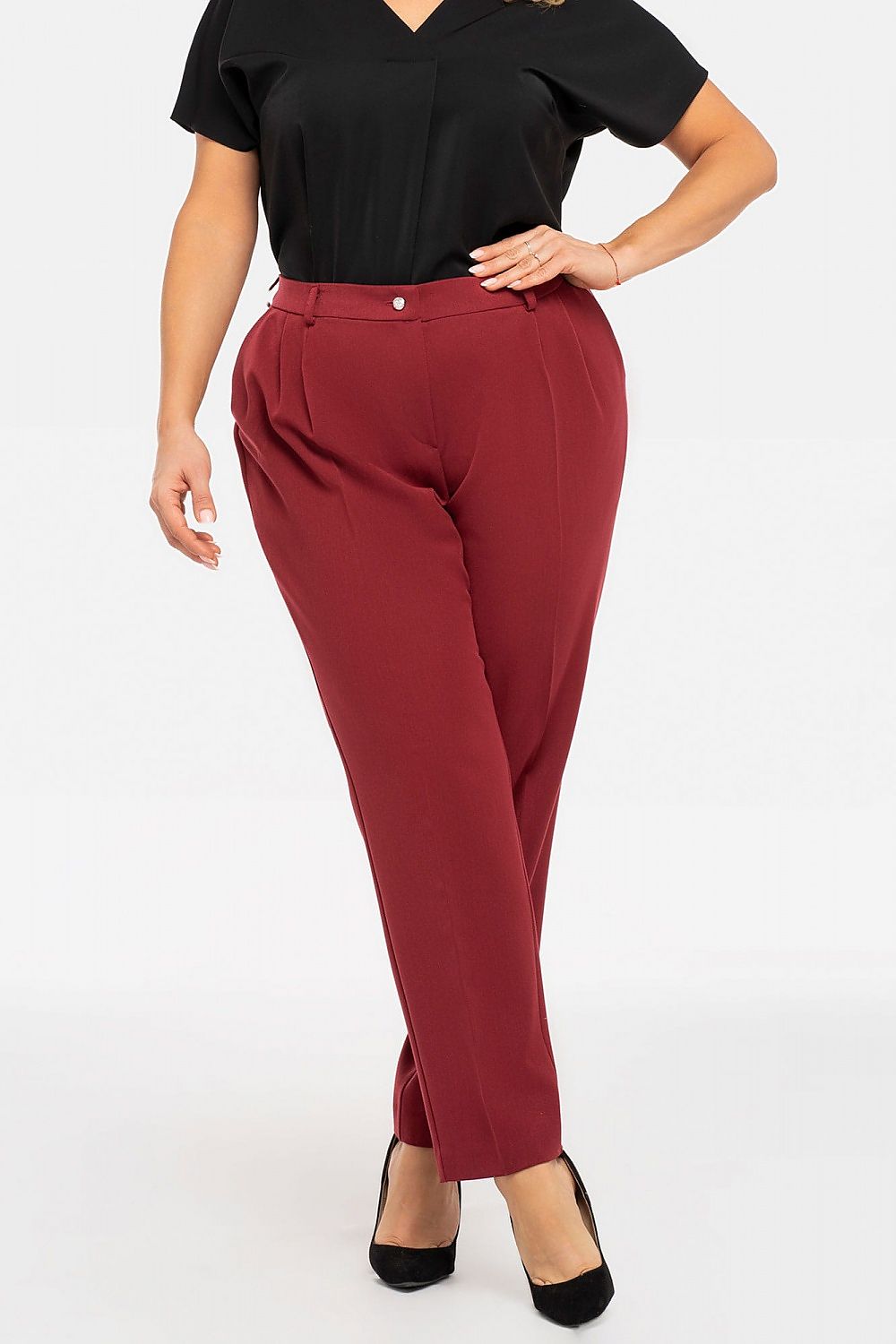 Pantalon taille plus model 190932 Karko