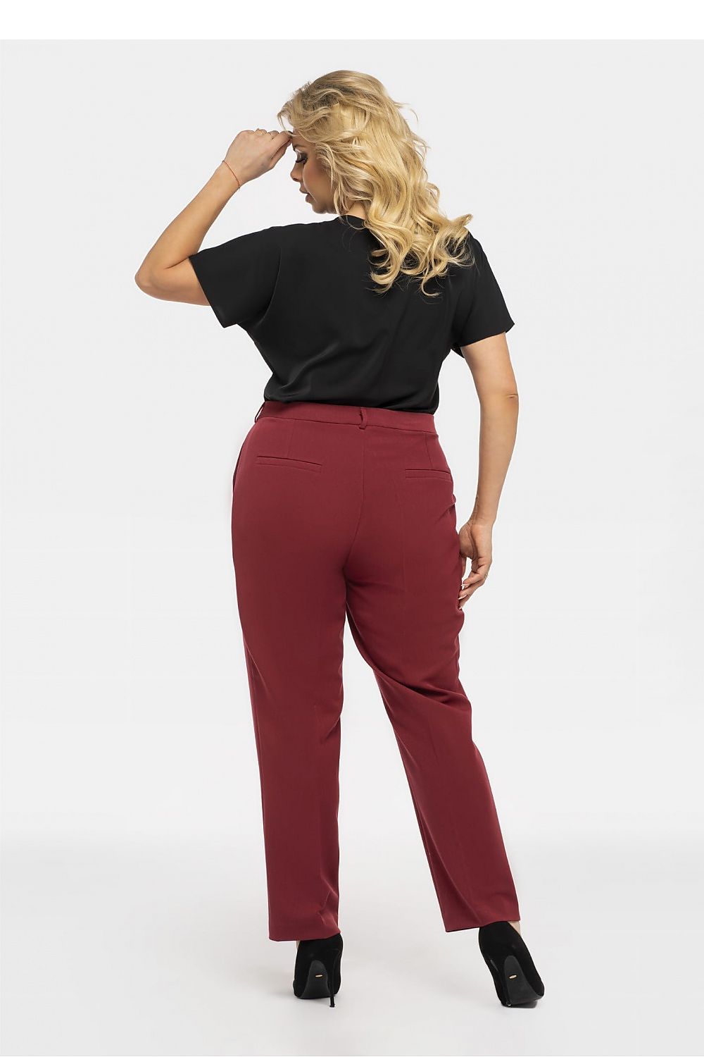 Pantalon taille plus model 190932 Karko