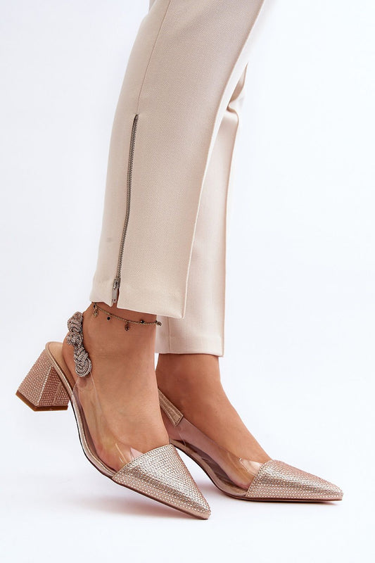 Escarpins talon large model 191357 Step in style