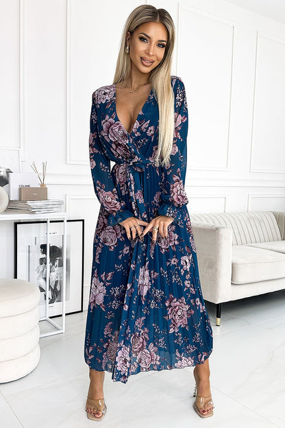 Robe de cocktail model 191404 Numoco
