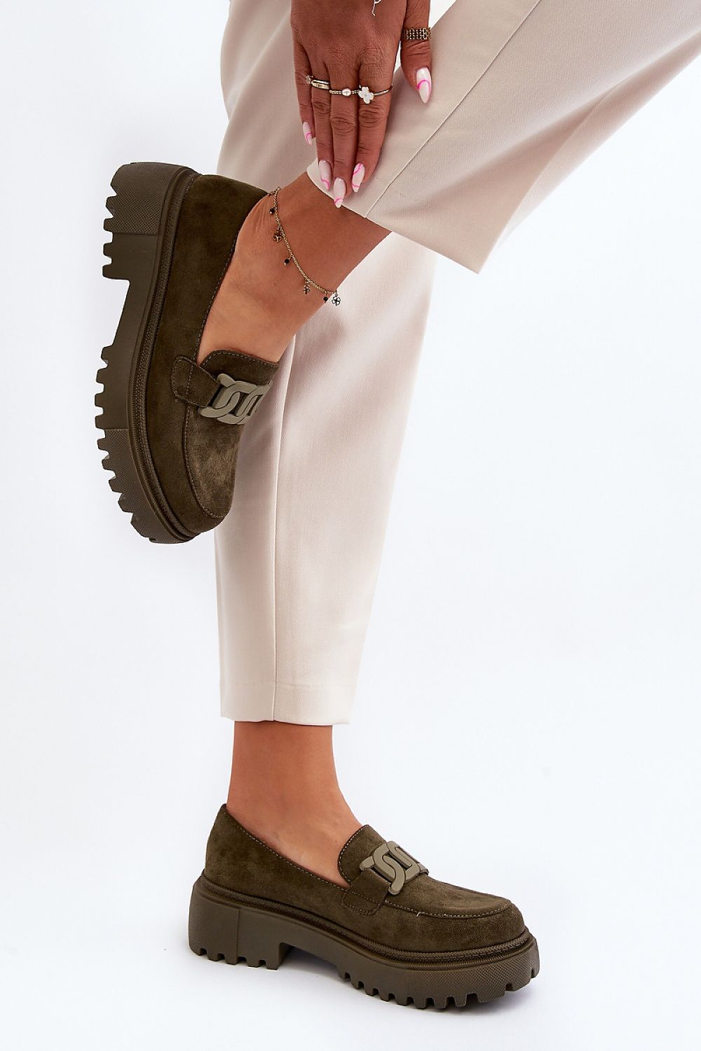 Moccasins model 192016 Step in style