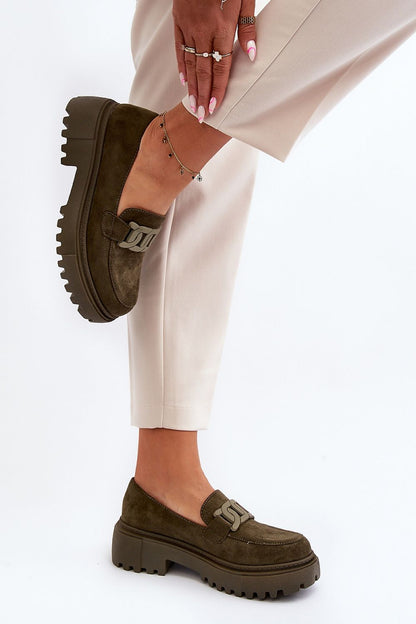 Moccasins model 192016 Step in style