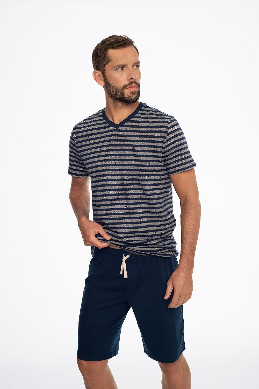 Peignoir homme model 192132 Henderson