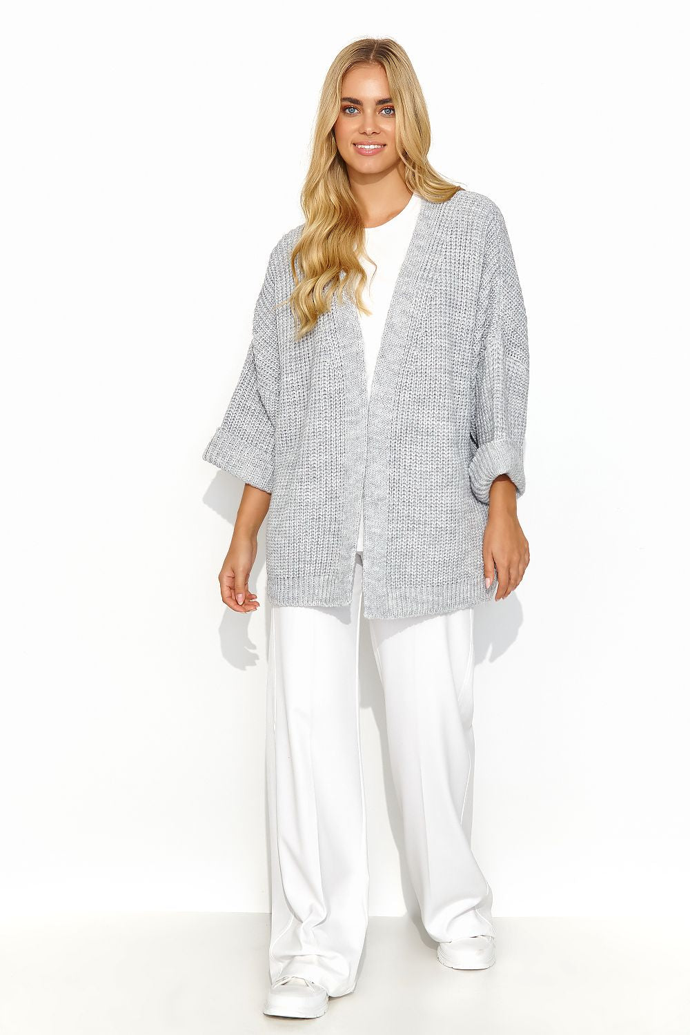 Cardigan model 192333 Makadamia