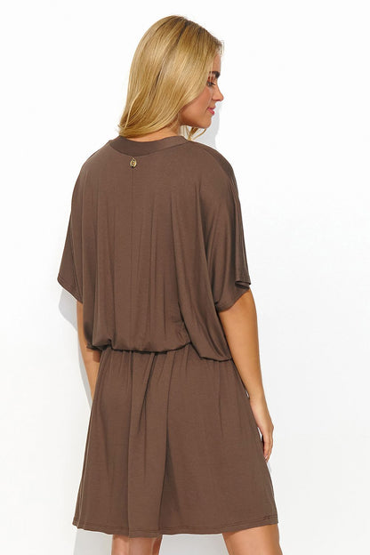 Robe de jour model 192943 Makadamia