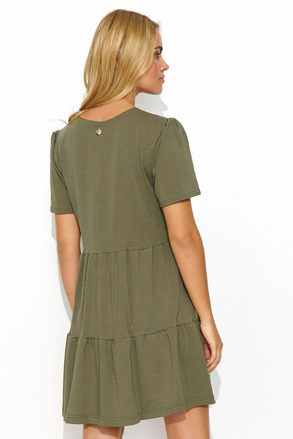 Robe de jour model 192949 Makadamia