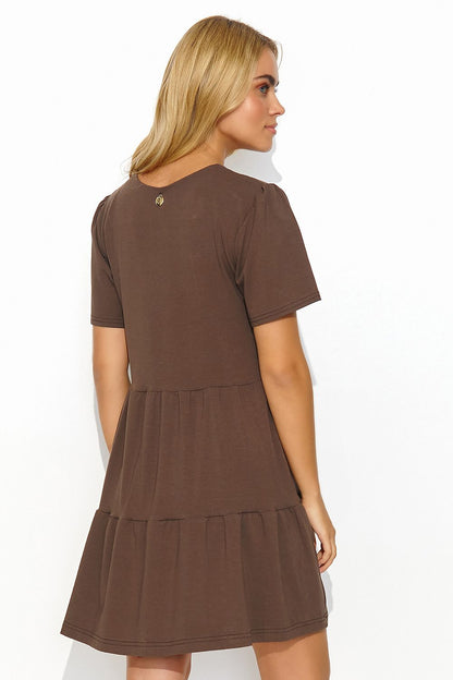 Robe de jour model 192950 Makadamia