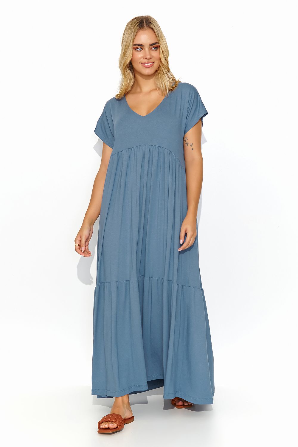 Robe de jour model 192953 Makadamia