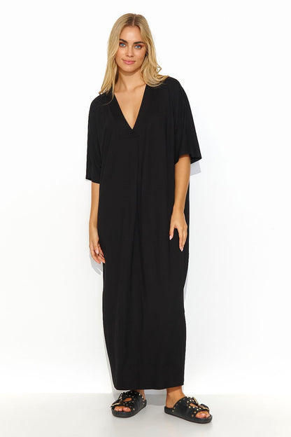 Robe de jour model 193059 Makadamia