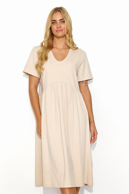 Robe de jour model 193199 Makadamia