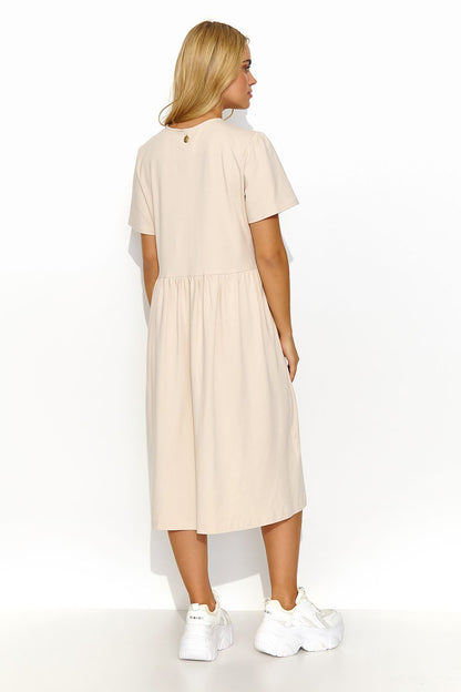 Robe de jour model 193199 Makadamia