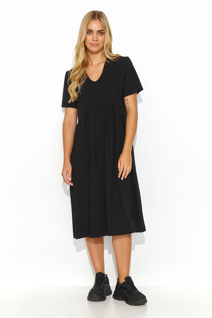 Robe de jour model 193201 Makadamia