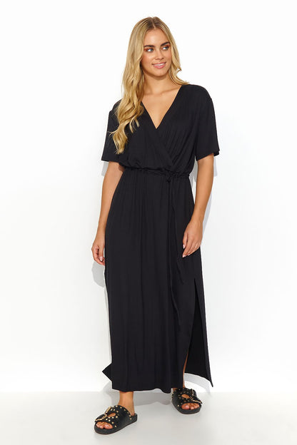 Robe de jour model 193217 Makadamia