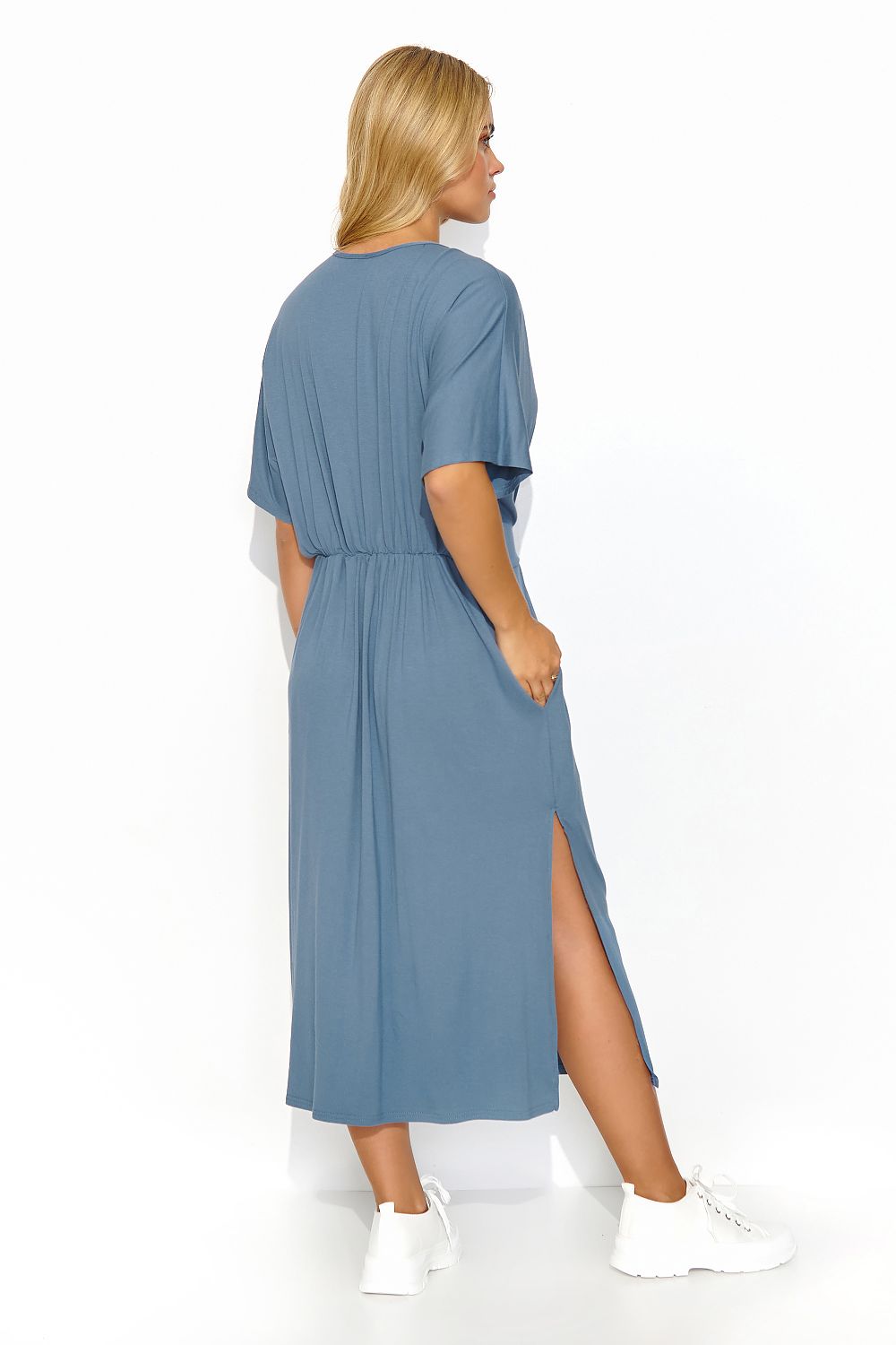 Robe de jour model 193222 Makadamia