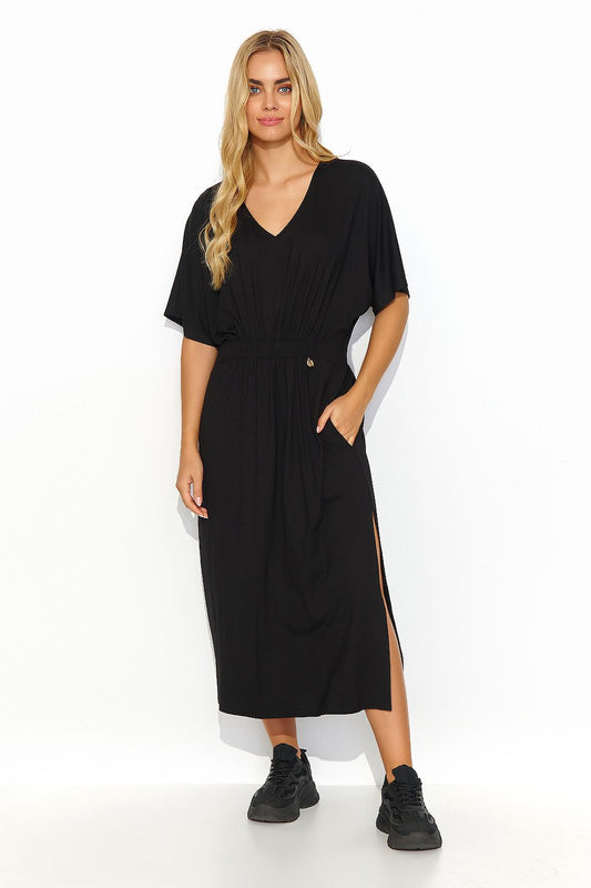 Robe de jour model 193223 Makadamia
