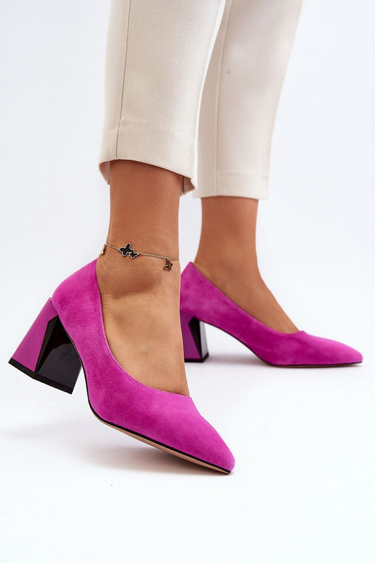 Escarpins talon large model 193350 Step in style