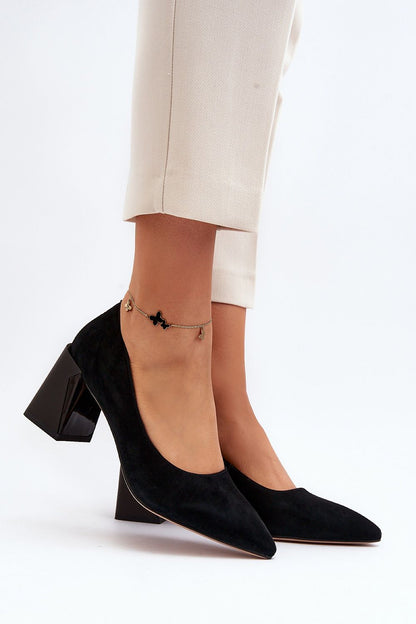 Escarpins talon large model 193364 Step in style