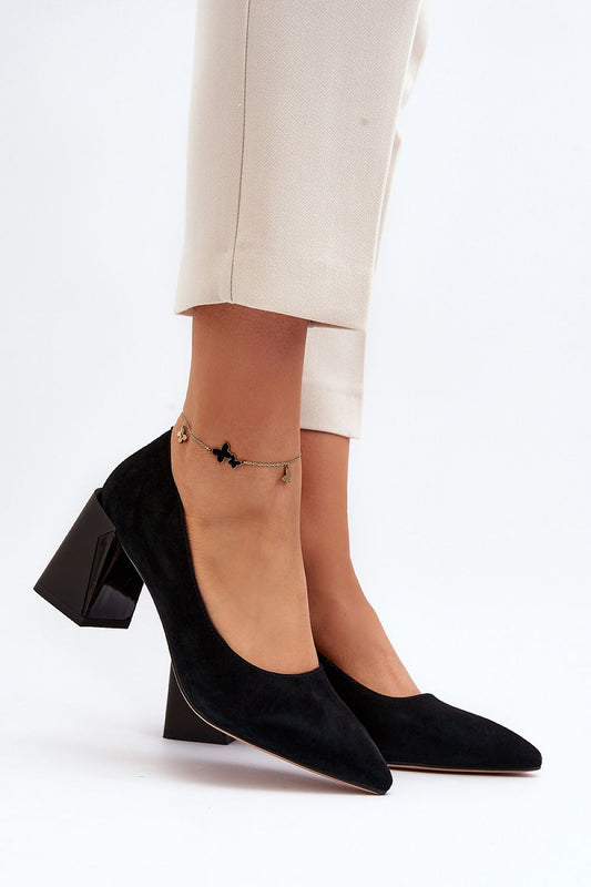Escarpins talon large model 193364 Step in style