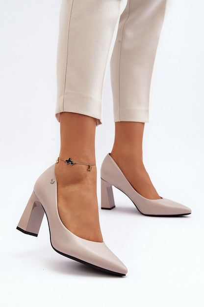 Escarpins talon large model 193373 Step in style