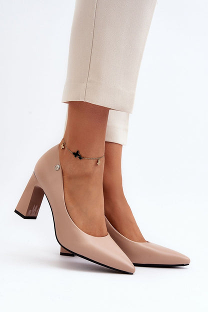 Escarpins talon large model 193379 Step in style