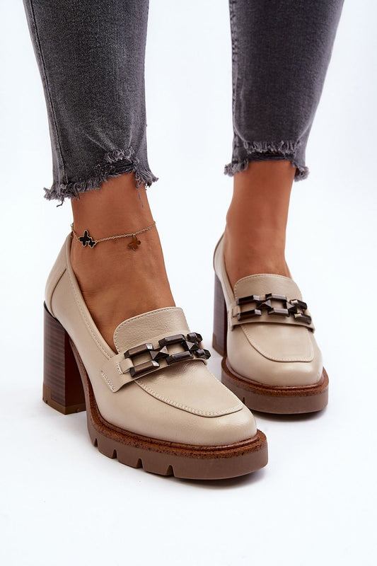 Escarpins talon large model 193387 Step in style