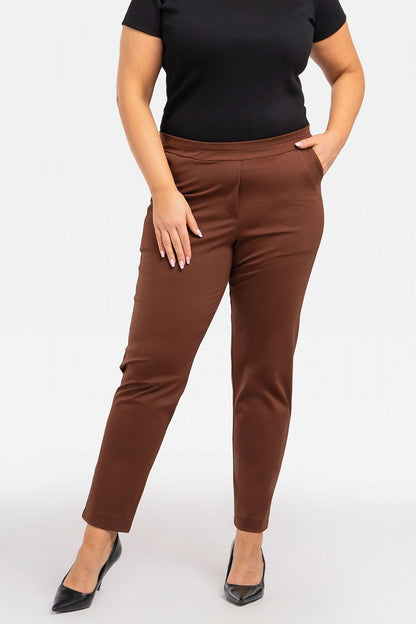 Pantalon taille plus model 193915 Karko