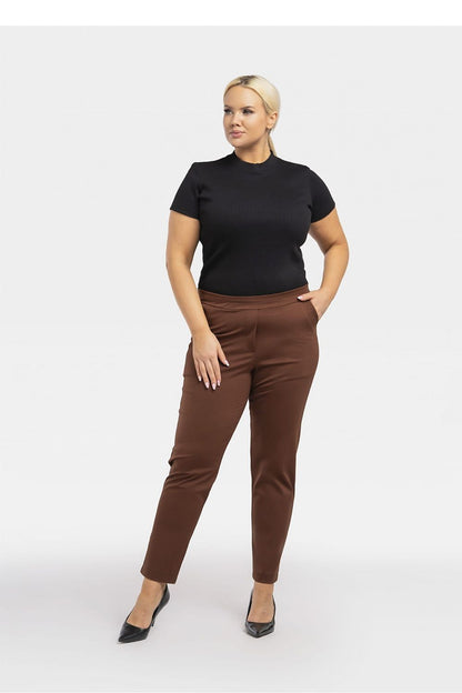 Pantalon taille plus model 193915 Karko