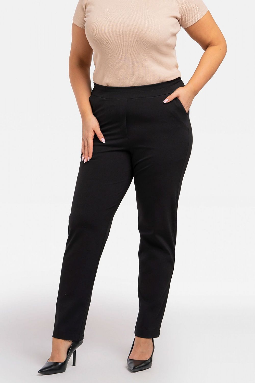 Pantalon taille plus model 193917 Karko