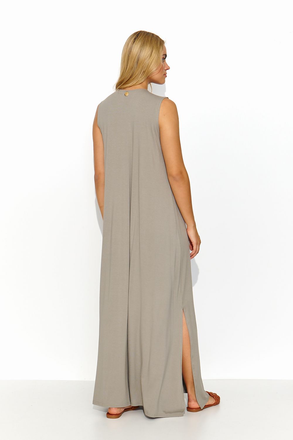Robe de jour model 194310 Makadamia