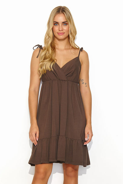 Robe de jour model 194338 Makadamia