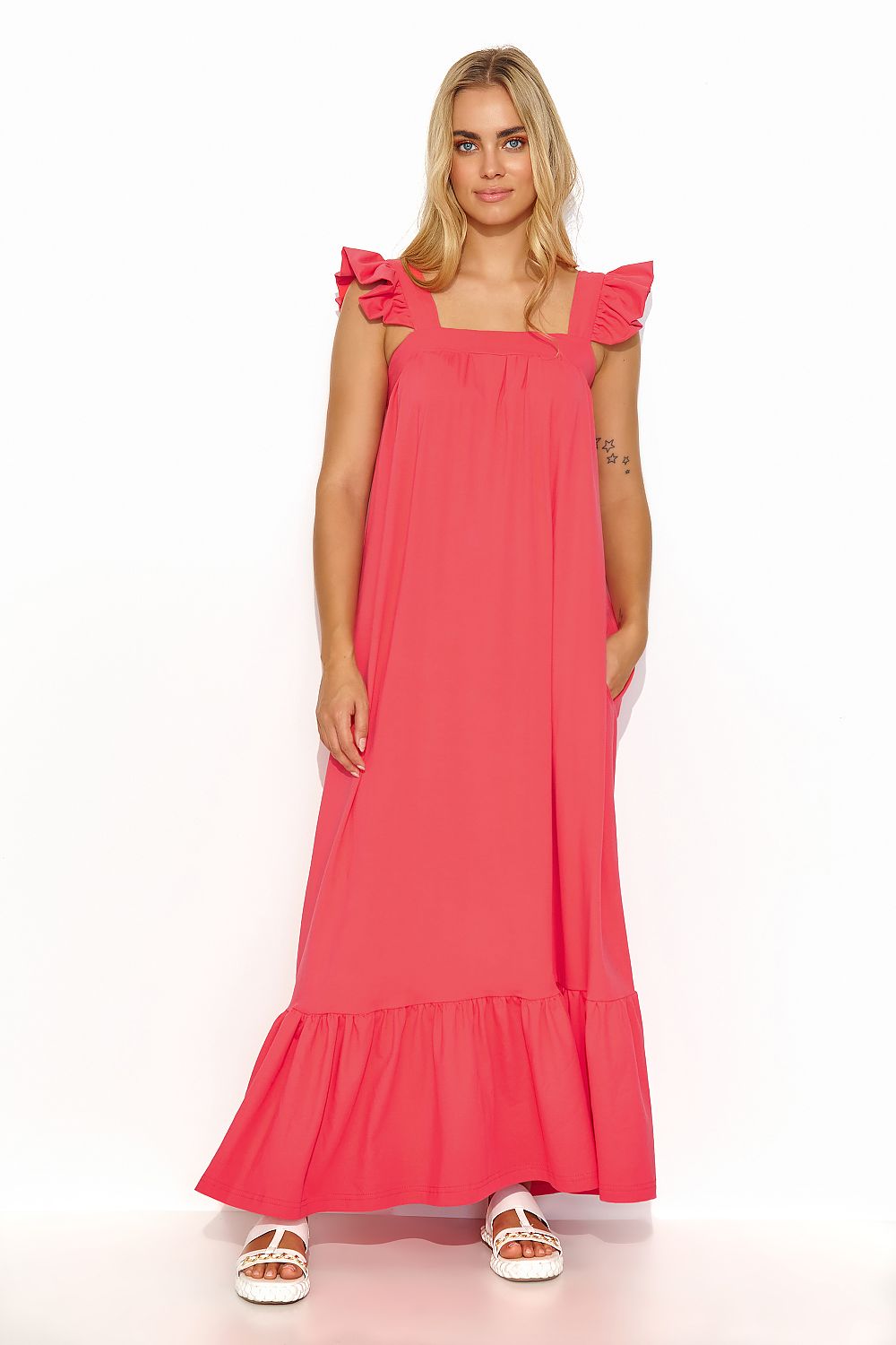 Robe de jour model 194341 Makadamia