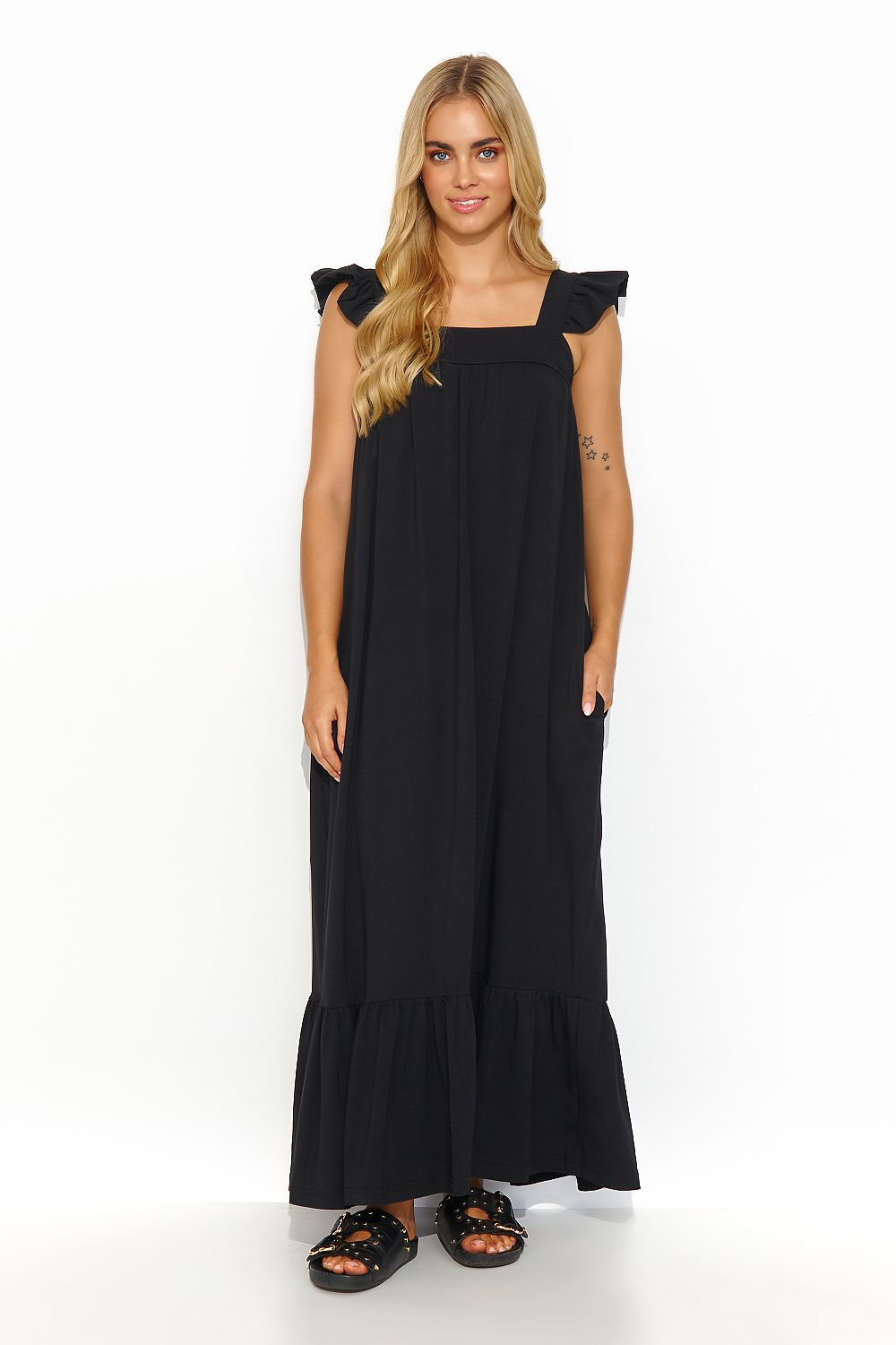 Robe de jour model 194345 Makadamia